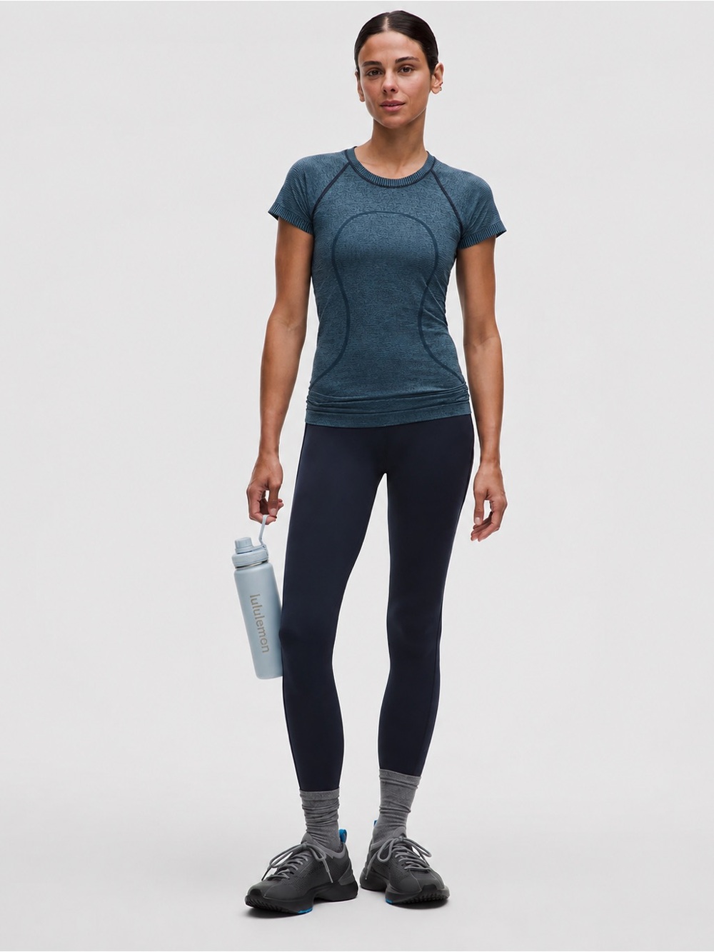 Lululemon | Swiftly Tech Short-Sleeve Athletic Top in Dark Teal ~ US 2
